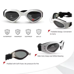 Lunettes créatives multicolores pour animaux de compagnie, protection UV, lunettes pour chien, lunettes de soleil pour petit chien et chat - Product Image 3