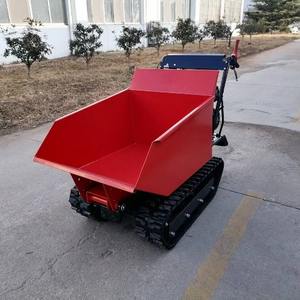 Mini Tractor Dumper Crawler Walk Behind Mini Dumper 500kg 1ton Garden Track Dumper - Product Image 5