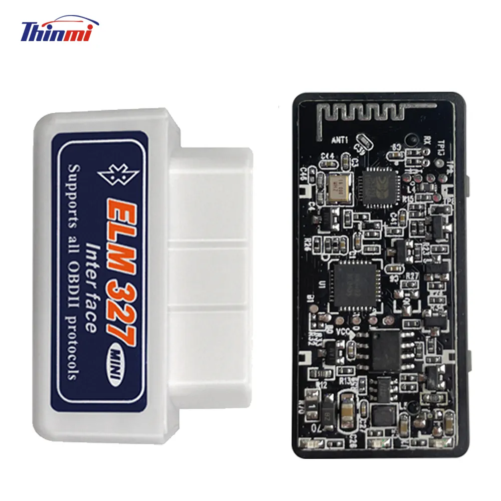 OBDii 2 ELM327 1.5 Bluetooth 4.0 auto Diagnostic tool OBD2 327 Dual mode IOS/Android App Lower power 4mA obdii bluetooth scanner