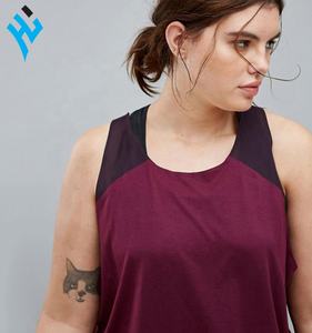 Débardeur extensible en coton et Polyester pour femmes, haut de sport, de fitness, de course à pied - Product Image 5