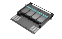 Solusi Pusat Data FTTH FTTB |   Panel Patch Konektor LC MPO/MDC 432 Core dengan Pigtail |   Kaset Modul yang Dapat Disesuaikan