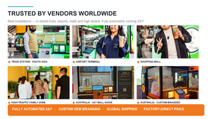 Distributeur automatique <span class=keywords><strong>de</strong></span> Bubble Tea avec bras robotique intelligent <span class=keywords><strong>pour</strong></span> boissons froides, café et thé au lait Boba – À vendre par le fabricant - Product Image 6