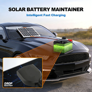 Alecter <b>Solar</b> APH-P140 20W <b>12V</b> <b>Solar</b> Panel <b>Battery</b> <b>Charger</b> 22% Efficiency Waterproof Portable 29x41cm Car/Boat/RV Cigarette - Product Image 5