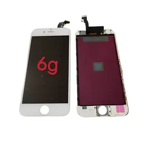 Pasar Internasional untuk Iphone 6G generasi asli rakitan layar tekan belakang tampilan seluler Lcd Iphone
