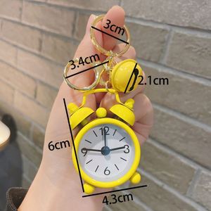 New Mini Alarm Clock Keychain Student Bag Decoration Pendant Ornaments Lovers Small Gifts <b>Key</b> <b>Chain</b> - Product Image 5