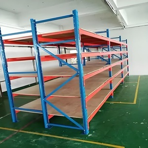 प्रबलित स्टील बीम और समायोज्य स्तरों के साथ तीन पोस्ट भारी शुल्क भंडारण - Product Image 4