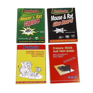 Pièges à souris collants sans poison, inodores, plaques collantes pour rats, sûres pour les animaux domestiques et les enfants, gestion des nuisibles en cuisine et en intérieur - Product Image 1