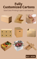 Cajas Rígidas Corrugadas Reciclables de 3 mm de Grosor para Logística de Comercio Electrónico, Empaque de Alimentos y Uso en Regalos