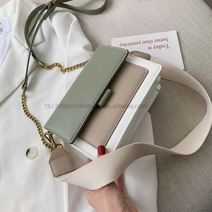 Women High Quality PU Bags New Style Fashion Texture Tote Crossbody Shoulder Bag Small Square Envelope-style <b>Purse</b> Tanjing - Product Image 2