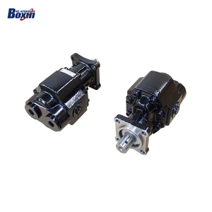 Pompe à engrenages hydraulique haute pression entraînée par la prise de force pompe Gera hydraulique ISO 26 Gpm 80cc 15 camion à benne basculante à bride carrée Standard personnalisé - Product Image 2