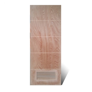 ราคาถูกห้องน้ำ PVC MDF ไม้ louvered ประตู louver - Product Image 6