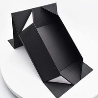 Boîte cadeau à couvercle magnétique, emballage en papier personnalisé imprimé, boîte d'expédition en carton ondulé avec nœud en ruban pour le commerce électronique
