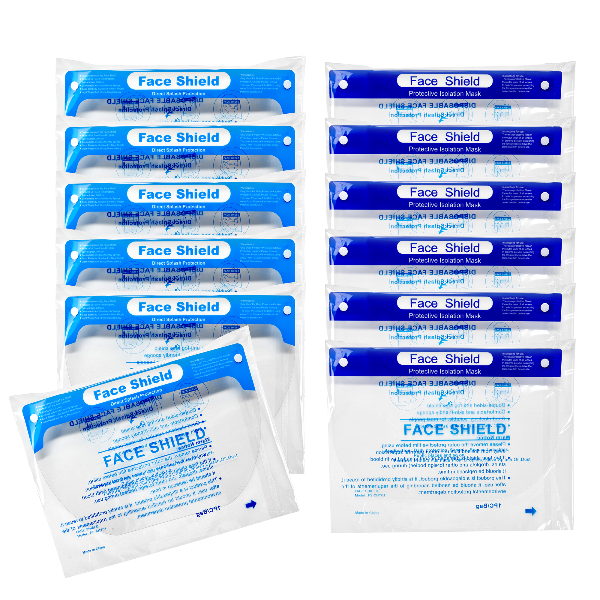 Противотуманный щит для лица прозрачный защитный щит для лица защитный чехол для лица