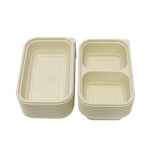 Fécule de maïs biodégradable écologique Boîte à lunch jetable Takeware <span class=keywords><strong>Benti</strong></span> Conteneur alimentaire - Product Image 3