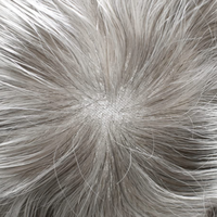 Prothèse capillaire pour homme en dentelle suisse complète, cheveux indiens Remy blonds, nœuds blanchis, ligne de cheveux invisible