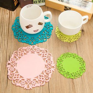 Cuisine résistant à la chaleur plats <span class=keywords><strong>de</strong></span> casserole porte-casseroles personnalisé Silicone dentelle en relief napperons <span class=keywords><strong>de</strong></span> <span class=keywords><strong>table</strong></span> <span class=keywords><strong>plat</strong></span> napperons - Product Image 2