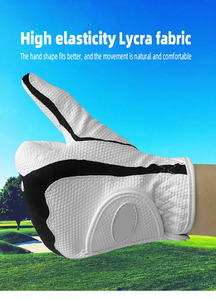 Guantes de Golf Antideslizantes Hechos a Medida, Guantes de Golf de Cuero para Mano Izquierda y Derecha, Tallas Regulares, Guantes Deportivos para Hombre y Mujer - Product Image 6