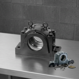SOFN Pillow Block Bearing Housing 70x120 mm <b>Cast</b> <b>Iron</b> Metric P5 Grease Lubricated Precision for Manufacturing Plant Use - Product Image 2