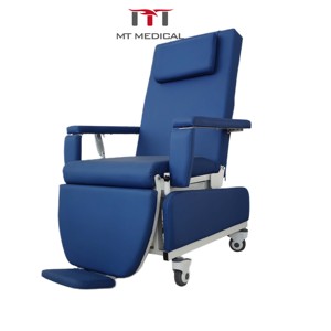 MT Medikal Mavi Manuel Diyaliz Koltuğu Kan Örneği Toplama Koltuğu Kan Alma Koltuğu Fiyatı - Product Image 1