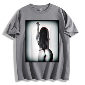 ग्राफिक कपास टी पुरुषों की 180 जी मुद्रित लघु आस्तीन नरम आकस्मिक चाय - Product Image 4