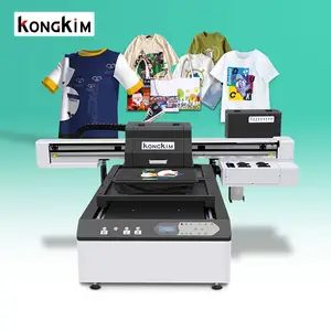 Hot Sales Digital Inkjet Double Platform Printing Machine DTG Direct to Garment Colorful Digital Printing Machine