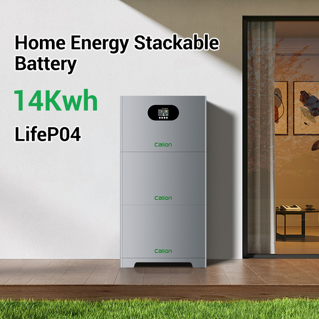 Stackable 25.6v 51.2V LiFePO4 Battery 14kWh 7kWh Modular Design for Expandable Solar Power System