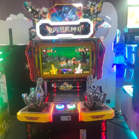 Machine de divertissement de jeu vidéo de pistolet de tir de simulateur d'arcade de tir pour enfants à pièces