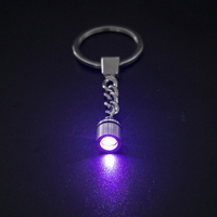 Porte-clés LED Lumineux Multicolore à Changement de Couleurs en Gros – Rouge, Vert, Rose, Multicolore – Lampe Torche LED Personnalisée