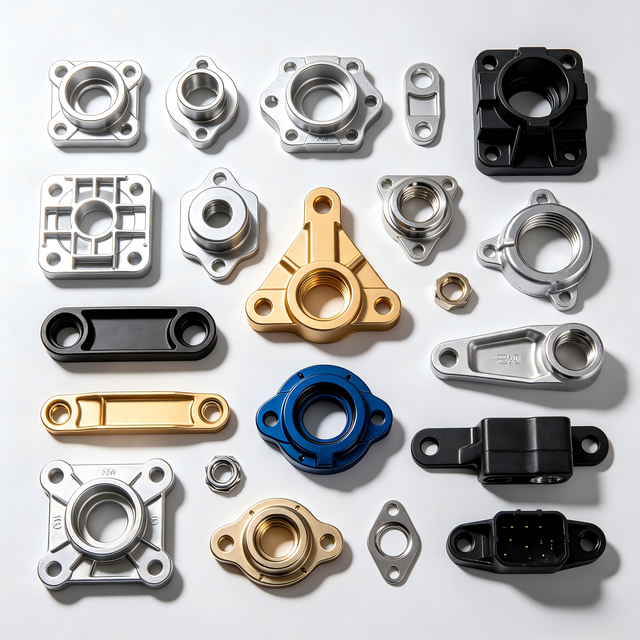 Professional Custom Aluminum Die Casting Parts With High Pressure Zinc Alloy for Electronics and Furniture Manufacturing