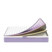 Matelas en grille TPE durable, soulagement de la pression, design moderne, OEM, vente en gros en vrac, directement de l'usine