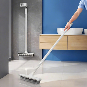Heavy Duty Push Broom Large Brooms Floor and Cleaning Sweeping <b>Brush</b> Long Hand <b>Deck</b> <b>Brush</b> - Product Image 2