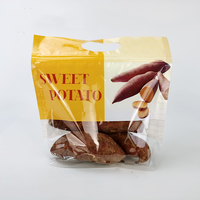Sachet Doypack refermable en plastique de qualité alimentaire avec fenêtre transparente et fermeture éclair pour fruits et légumes frais (ODM/OEM)