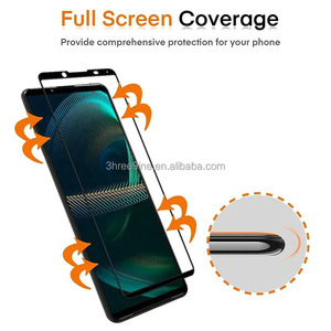 Protector de Pantalla de Vidrio Templado Antirreflejos y a Prueba de Explosiones de Cobertura Total para <span class=keywords><strong>Sony</strong></span> <span class=keywords><strong>Xperia</strong></span> 10V III, <span class=keywords><strong>Xperia</strong></span> <span class=keywords><strong>1V</strong></span> III, <span class=keywords><strong>Xperia</strong></span> 5 VI - Product Image 2