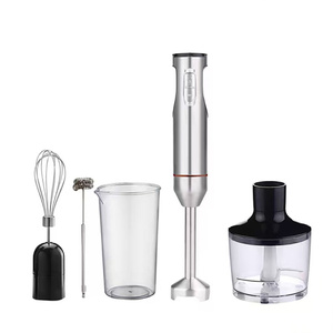 Ensemble de mixeur à main multifonctionnel 3 en 1 en acier inoxydable, mixeur à main à vitesse variable <span class=keywords><strong>pour</strong></span> la cuisine, la pâtisserie et la préparation des aliments - Product Image 2