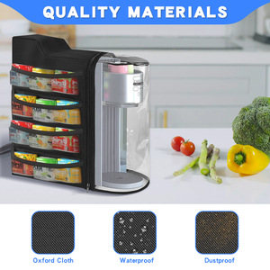 Soda Maker WC2002 Portable Storage Bag With Side Compartment For Ninja Thirsty Water Dispenser Dust Cover - Product Image 4