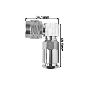 Заводская штепсельная вилка зажим винт VTR400 Rg8 <span class=keywords><strong>Rg213</strong></span> Rg214 под прямым углом 90 градусов RA 400 кабель Rf соединители в наличии - Product Image 4