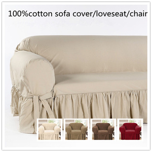 프리미엄 소파 커버 러플 코튼 소파 커버 잘 맞는 소파 슬립 커버 소파 커버 - Product Image 3