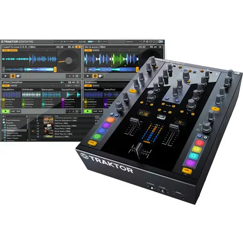 Beste Verkoop Voor Nieuwe Native Instrumenten Traktor Kontrol Z2 - 2 + 2 Channel Control Mixer