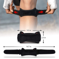 Genouillère rotule Benken personnalisé réglable sport néoprène ouvert rotule stabilisateur genouillère soutien