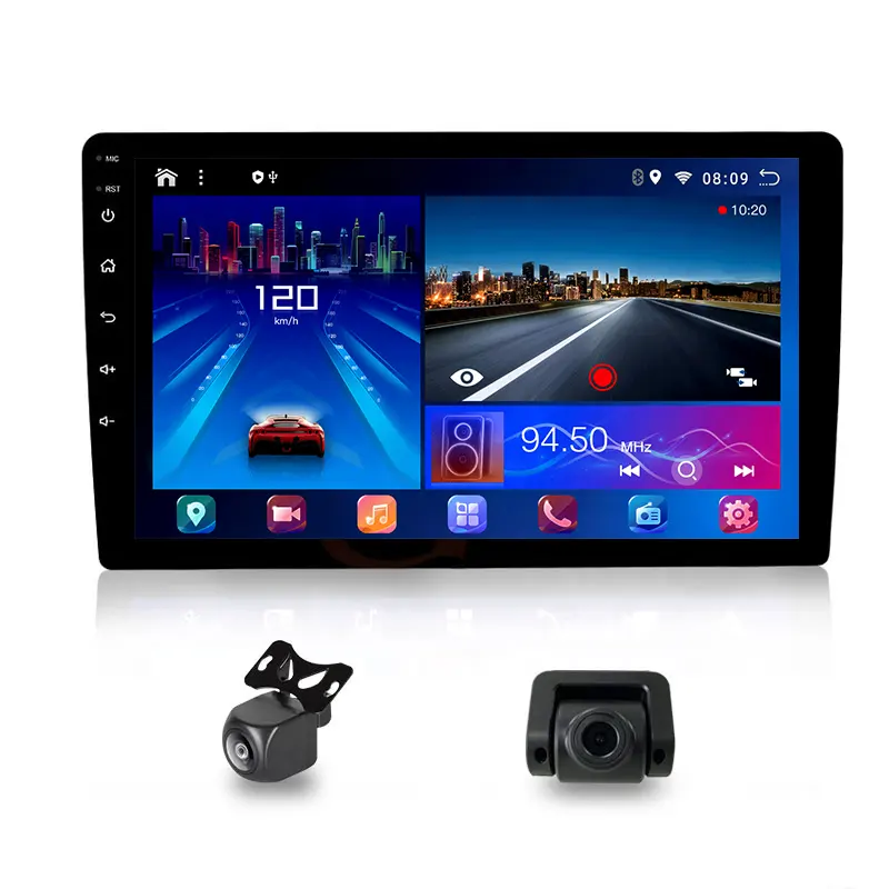 Tela Sensível Ao Toque Universal Android 10 2 Carplay Rds Autoradio Auto Sem Fio Duplo Din Car Stereo Radio GPS