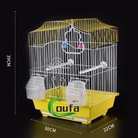Vente directe d'usine, nouvelle conception, nichoir à oiseaux élégant, durable, facile à assembler, petit, léger, pour l'extérieur, cage à oiseaux