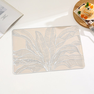 Nouveau <span class=keywords><strong>Set</strong></span> <span class=keywords><strong>de</strong></span> <span class=keywords><strong>Table</strong></span> Rectangulaire en PVC Bestseller – Isolation Thermique, Luxe Léger, Imperméable, Résistant à la Chaleur, Moderne pour Restaurant - Product Image 4