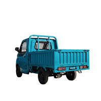 Camionnette électrique à 4 roues MEIYA avec cabine entièrement fermée, plateau ouvert, véhicule utilitaire léger, fourgonnette compacte pour la livraison de marchandises