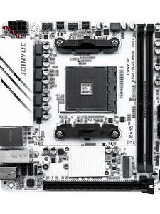 เมนบอร์ด Jingyue B350 B450 B550 AM4 DDR4 สำหรับเดสก์ท็อปใหม่ รองรับซีพียู R3 R5 R7 2600 3600 หน่วยความจำ DDR4 รองรับการถ่ายโอนข้อมูลความเร็วสูงสำหรับ Fas - Product Image 1