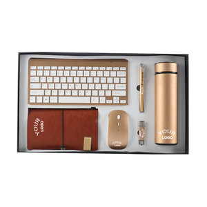 Juegos de Regalo Empresariales Personalizados Promocionales, Cuaderno de Lujo, Bolígrafo, Vaso Térmico, Teclado, Ratón, Memoria USB para Regalos Corporativos - Product Image 5