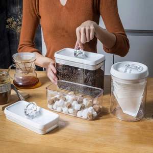 Juego de Recipientes para Almacenamiento de Alimentos Plegables Multifuncionales Herméticos Transparentes de Plástico Ecológico Sin BPA para Preservar la Frescura - Product Image 4