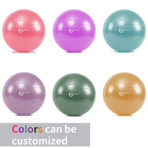 Pelotas <span class=keywords><strong>de</strong></span> Yoga Zhensheng ODM <span class=keywords><strong>de</strong></span> 55/65/75 cm, Pelotas <span class=keywords><strong>de</strong></span> Ejercicio Personalizadas para Pilates - Product Image 1