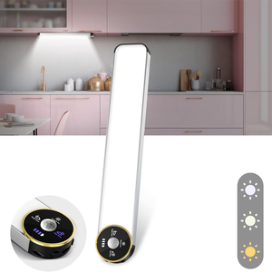 Motion Sensor Under Cabinet Lighting, Dimmable Rechargeable Battery Digital Display, <b>Wireless</b> Closet <b>Light</b> - Product Image 1