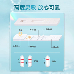 Kit de Prueba de Antígeno de Helicobacter Pylori para 1 Persona, Caja para Uso Doméstico, Prueba de Diagnóstico No Invasiva, Tira Reactiva con Certificación CE - Product Image 1