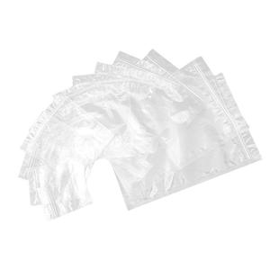 Plastic Bag Zipper Custom Large Size Stand Up Transparent Plastic Bag Packaging For Food Nut Snack Nylon Zipper Pouch